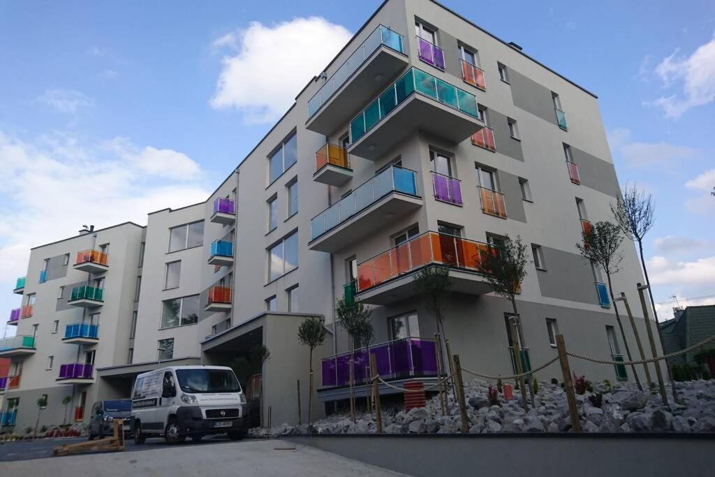 Komfortowy Nowoczesny Apartament Kustronia Z Garazem Balkonem Wanna Bielsko-Biała Exterior foto
